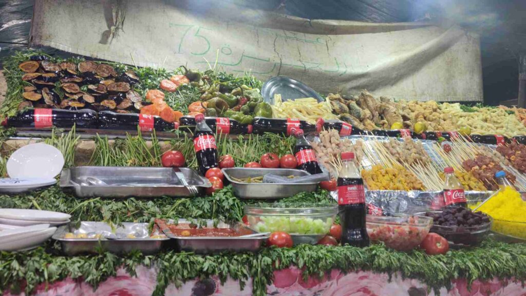 Puesto comida 13 Jemaa el Fna