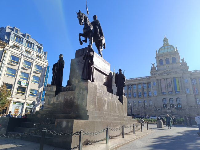 Estatua San Wenceslao