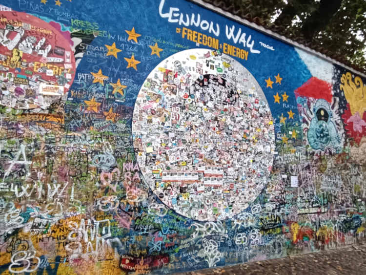 Muro John Lennon Praga