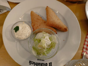 Comida Praga: queso frito